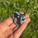 Obsidienne Flocon de Neige - Protection | Pierre brute