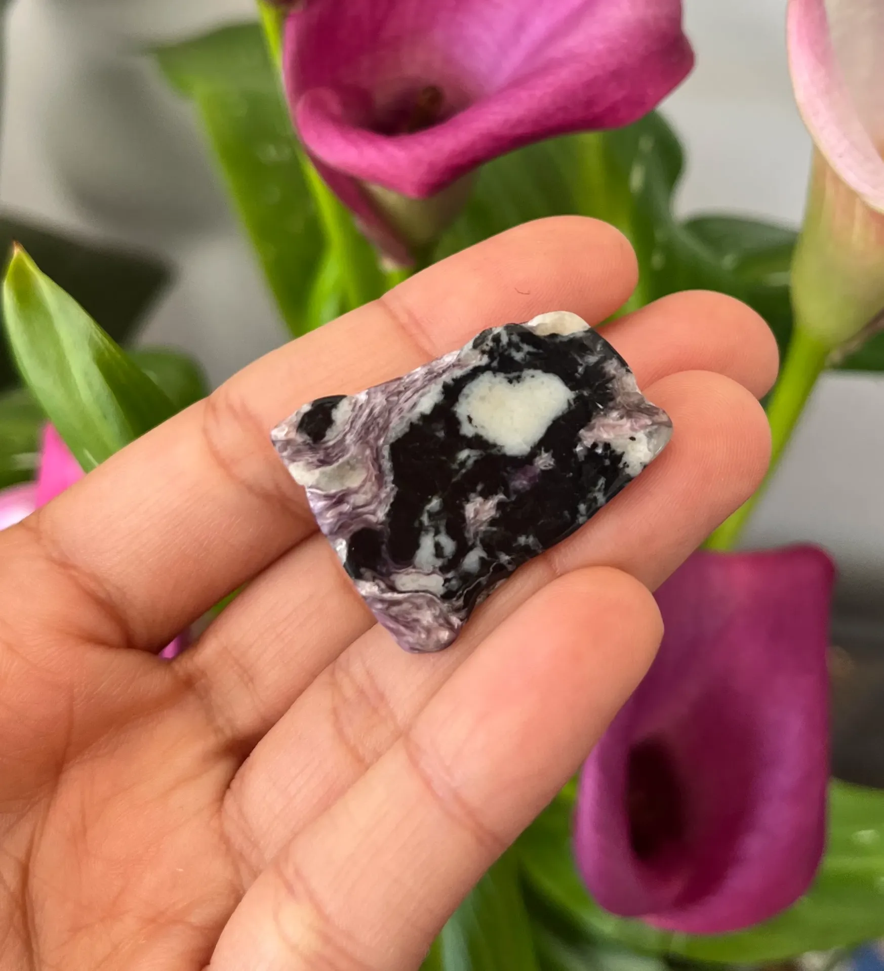 Charoïte - Transformation & Libération des Peurs | Pierre brute